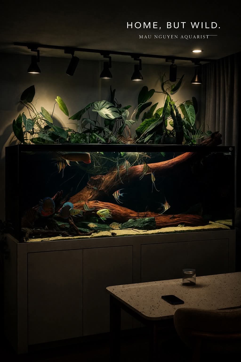 Explore the plants, lighting and plant supports in The Leap